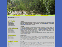 Tablet Screenshot of mijardin.info